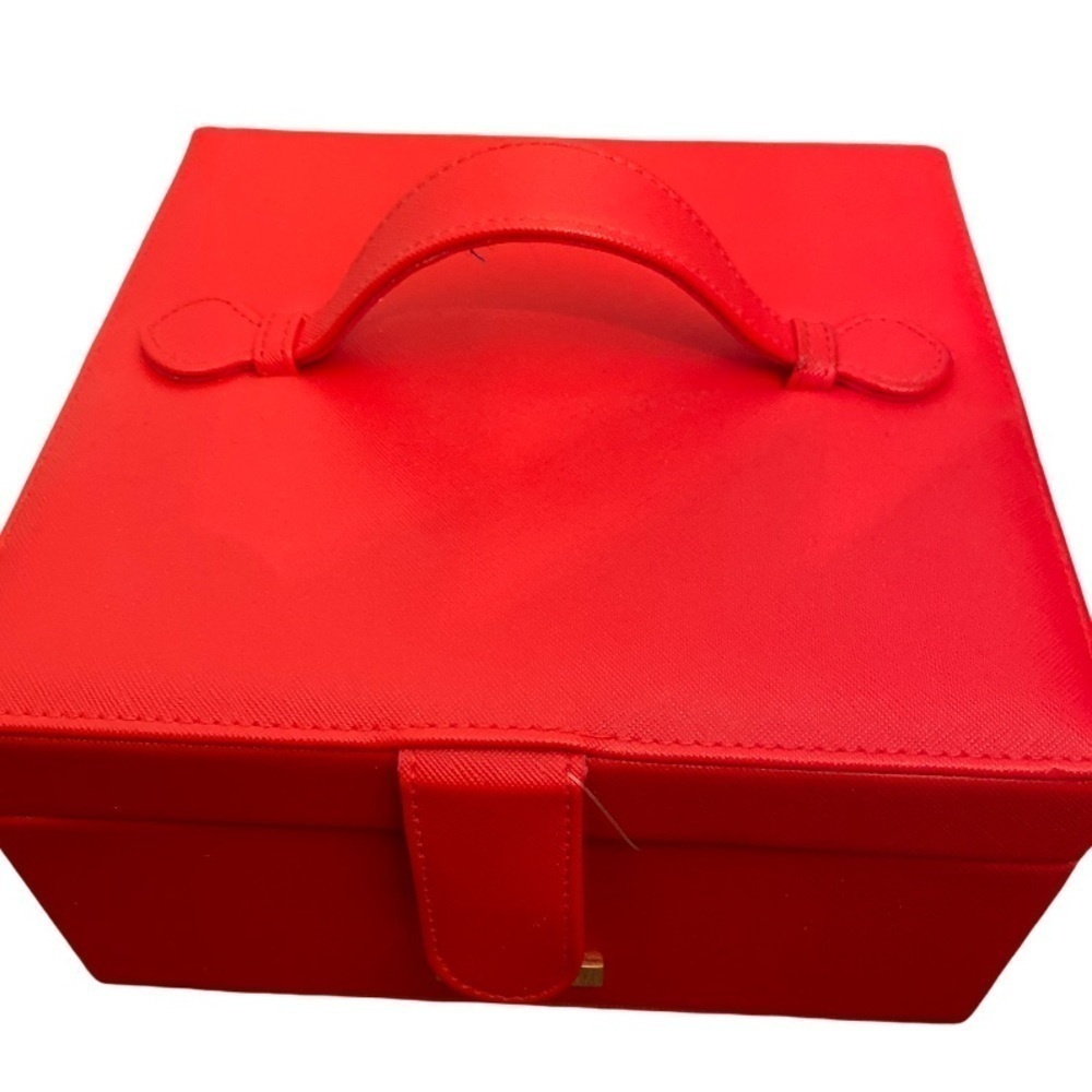 Shishedo makeup box jewelry vanity case with mirror
